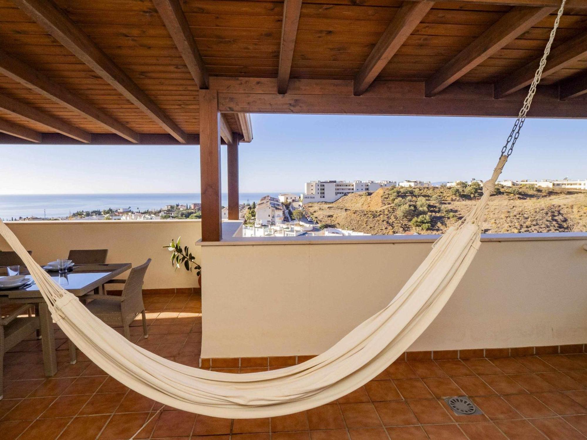 Apartament Atico Con Vistas Al Mar Piscina Y Parking Malaga Zewnętrze zdjęcie